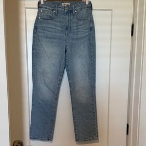 madewell the curvy perfect vintage jean